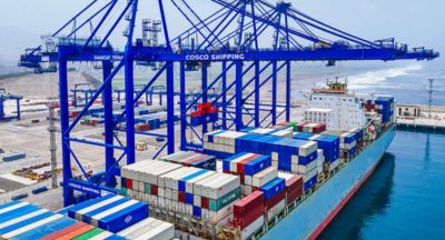 El Puerto de Chancay tendrá como primera llegada carros eléctricos 